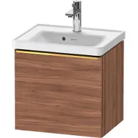 Duravit D-Neo Waschtischunterbau wandhängend, 484x440x372mm, 1 Auszug, mit Griff Gold poliert, DE4248034790000