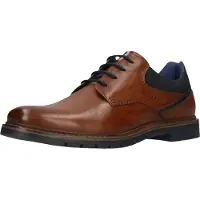 Bugatti man-Herren - Derbies, Oxfords & Mönchsschuhe-331-AW202, Cognac, 45