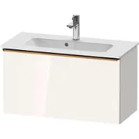 Duravit D-Neo bâti-support lavabo suspendu, 810x440x372mm, 1 tiroir, avec poignée bronze brossé
