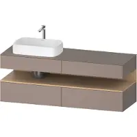 Duravit QA4777030430000 QAT KWTU WH Eck 1600x550x600 bs. Mt.