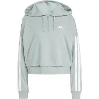 Adidas - Women's 3-Stipes French Terry QZ Hoodie - Sweat- & Trainingsjacke Gr XS grau