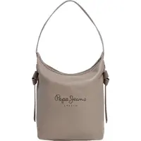 Pepe Jeans Caddy Code Schultertasche Beige Beige One Size