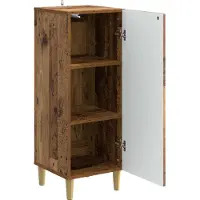 vidaXL Sideboard Altholz 33 x 34,5 x 90 cm Holzwerkstoff