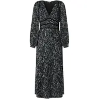 Pepe Jeans für Damen. PL9537732 Mayra Kleid schwarz (M), Lässig, Polyester, Langarm