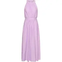 Kaffe Midikleid "Damen Kleid KAsirena", Damen, Gr. 40, N-Gr, lila (orchid bloom), Obermaterial: 85% Viskose CV. 15% Polyamid PA., Kleider Midikleid