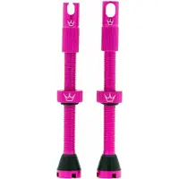 Peatys X Chris King MK2 Tubeless-Ventile – 1 Paar schlauchlos 80 mm gestanzt PTV2-80-PUN-12