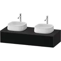 Duravit Waschtischunterschrank Zencha 130x55cm, B bs, G s Lin/gr m, k Einr-Sys