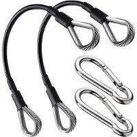 OEM Fitness-Trainingskabel - Riemkabel - Stille Niet-Lijnige Kabel - 26 cm - Schwarz