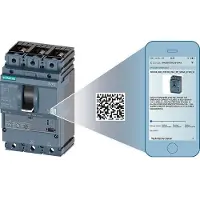 Siemens 3VA9267-0PK55 Seitenwand-Drehantrieb Not-Aus IEC IP65 mit Montagewinkel Zubehör für: 3VA2 3VA92670PK55