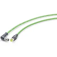 Siemens 6XV1878-5SN15 IE TP Leitung,M12/RJ45,4x2,15m,X-kod.,IP65/67,Cat6A,Halogenfrei,PUR,robust 6XV18785SN15