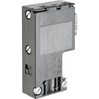 Siemens PROFIBUSstecker, 90 Grad, o. PG-Buchse,