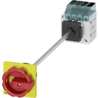 Siemens Lasttrennschalter Rot, Gelb 4polig 16 mm² 40 A 1 Schließer, 1 Öffner 690 V/AC 3LD33481TL53, 4P, IP65, 60 mm, 68 mm, 83 mm, 420 mm
