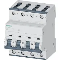 Siemens Leitungsschutzschalter UC C 1,6A 4p 400V 5SY4415-7