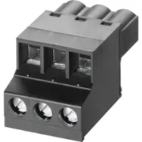 Siemens 6GK5980-1CB00-0BA5 Schraub-Klemmenblock für SCALANCE XB-000, 3-polig für Spannungsvers., AC/DC 24 V 6GK59801CB000BA5