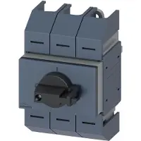 Siemens 3KD0532-2LG20-3 Lasttrennschalter 100A, Baugr. 02, 3-polig Frontantrieb mittig Komplettgerät 3KD05322LG203