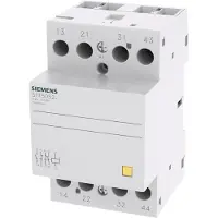 Siemens 5TT5052-2 INSTA-Schütz mit 2 Schließern, und 2Ö Kontakt für AC 230V, 400V 63A 5TT50522