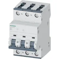 Siemens SIEM 5SY4380-6 Leitungsschutzschalter 400V 10kA 3pol. B, 80A