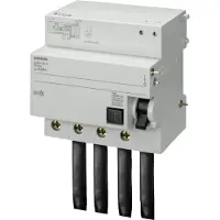 Siemens 5SM2647-8 FI-Block, 4-polig, Typ A, selektiv, In: 100 A, 300 mA, Un AC: 400 V, für 5SP4 5SM26478