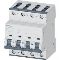 Siemens 5SY4 6A B-Kurve 3P+N Sicherungsautomat - 5SY46066
