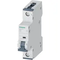Siemens Automatsikring C 13A, 1 polet C-karakteristik 6kA kortslutningsbrydeevne 230AC, 60VDC, 18 mm bred