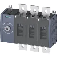 Siemens 3KD5030-0QE10-0 Lasttrennschalter 1000A, Baugr. 4, 3-polig Frontantrieb links Grundgerät 3KD50300QE100
