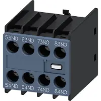 Siemens Hilfsschalterblock, 4 S, 56 g, 58 mm, 54 mm, 43 mm