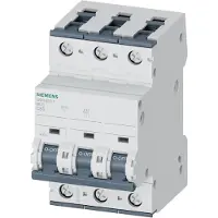 Siemens SIEM 5SY4380-7 Leitungsschutzschalter 400V 10kA, 3pol., C, 8