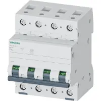 Siemens 5SL4410-8 Leitungsschutzschalter 400V 10kA, 4-polig, D, 10A 5SL44108