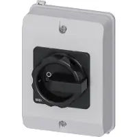 Siemens 3LD9224-1GH Satz aus Drehantrieb schwarz, Gehäusedeckel, Vierkant-Kupplung und 2 Schrauben 3LD92241GH