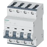 Siemens Leitungsschutzschalter UC A 13A 4p 400V 5SY4413-5
