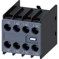 Siemens Hilfsschalterblock, 4 Ö, 56 g, 55 mm, 55 mm, 45 mm