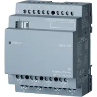 Siemens LOGO! DM16 230R Erw.-Mod. 4TE, 8DE/8DA, Grau, 115 - 230 V, 47/63 Hz, 71,5 x 58 x 90 mm, 90 mm, 95 mm