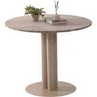 AEA Eleganter Esstisch Designer Marmorplatte Rundtische Möbel
