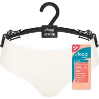 Sloggi Hipster "ZERO Feel 2.0", Damen, Gr. S, weiß (silk weiß), Single Jersey, Obermaterial: 76% Polyamid, 24% Elasthan, Unterhosen Hipster, softe Mikrofaser, atmungsaktiv, ultraleicht und dehnbar