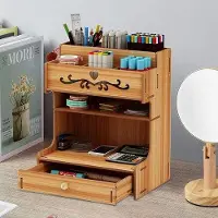 Markenlos Büro Organizer - Aufbewahrungsbox mit 9 Fächern und Schublade