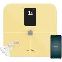 Cecotec Badezimmerwaage mit App Surface Precision 10400 Smart Healthy Vision Yellow