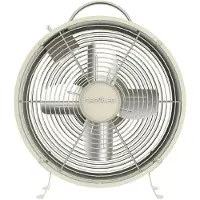 Cecotec Tischventilator EnergySilence 400 RetroDesk Beige