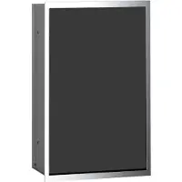 Emco asis module 300 Abfallsammler-Modul, Unterputzmodell, 495x314mm, 973227930, Farbe: chrom/schwarz
