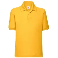 Fruit Of The Loom - "65/35" Poloshirt für Kinder FK2570 (164-170) (Sonnenblume)