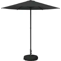 vidaXL Garten-Schirm mit Fuß 230 x 230 cm Polyester Rechtwinklig