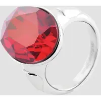 Akzent Fingerring "Rama, langlebig" Gr. 62, silber (silberfarbig), Fingerringe, Damen, 62, Edelstahl, Fingerring