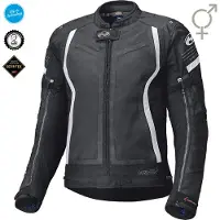 Held AeroSec Top Gore-Tex Damen Motorrad Textiljacke, schwarz/weiß, XS