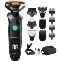 Cecotec Rotierender Rasierer Bamba PrecisionCare TwistGroom 10in1