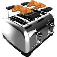 Cecotec Vertikale Toaster Toastin' time 850 Double Inox