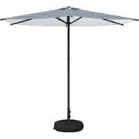 vidaXL Garten-Schirm mit Fuß 270 x 270 cm Polyester Rechtwinklig