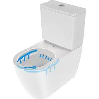 Duravit 20110900001 SWC-Kombi 650mm Soleil by Starck,Weiß