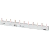 Siemens 5ST3667 Stiftsammelschiene 10mm2, 3-phasig, 1x ((N)+3PH) + 8x 1PH, 192mm - 10 Stück