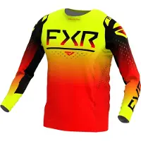 FXR Helium 2023 Motocross Jersey, gelb/orange/rot, M