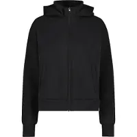 CMP WOMAN JACKET FIX HOOD black 36
