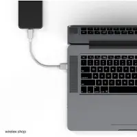 Flexline S/CONN maximum connectivity Flexline-USB Lade-Sync Kabel, USB A Stecker auf 8-Pin Stecker, 2.0, ABS, weiß, 5,0m, 5 m, Lightning, USB A, Männlich, Männlich, Weiß